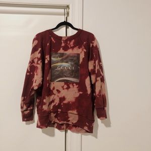 GUCCI tide dye sweatshirt!!